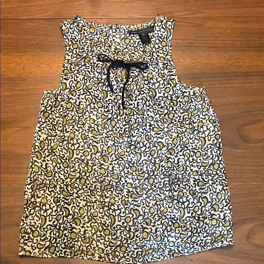 Marc by Marc Jacobs tie neck top